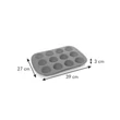 Tescoma 
 DELÍCIA SiliconPRIME 12-es muffin forma