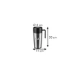 Tescoma 
 CONSTANT Termobögre 0.4 l, rozsdamentes acél