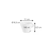 Tescoma 
 ALL FIT ONE Cappuccinos csésze