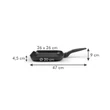 Tescoma 
 Smart CLICK Grill serpenyő 26 x 26 cm