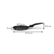 Tescoma 
 Smart CLICK Tükörtojássütő serpenyő 4 fészkes ø 24 cm