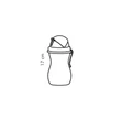 Tescoma 
 BAMBINI Gyermek szívószálas palack 300 ml, zöld, kék