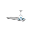 Tescoma 
 CLEAN KIT szilikon csepegtető, 42x30 cm