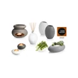 Tescoma 
 FANCY HOME Stones váza 23 cm, szürke
