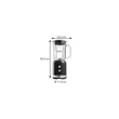 Tescoma 
 PRESIDENT Smoothie mixer 0,6 l, krémszínű