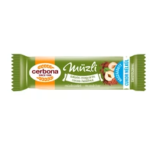 Cerbona Cukormentes müzliszelet 20g Kakaós-Mogyorós