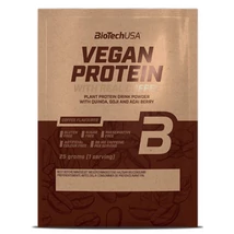 BiotechUSA Vegan Protein, fehérje vegánoknak 25g  kávé