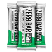 BioTechUSA Zero Bar fehérje szelet 50g Csokoládé-Mogyoró