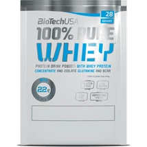 BioTechUSA 100% Pure Whey Tejsavó fehérjepor 28g  Csokoládé-mogyoróvaj