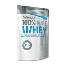 BioTechUSA 100% Pure Whey Tejsavó fehérjepor 1000g Bourbon Vanília