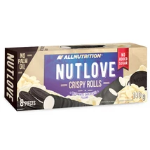 AllNutrition Nutlove Crispy Rolls 140g fehér csokoládé