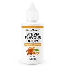 GymBeam Stevia Flavour Drops 50ml karamell