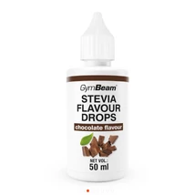GymBeam Stevia Flavour Drops 50ml csokoládé