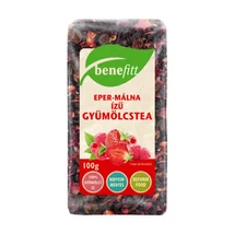 BENEFITT gyümölcstea, Eper-málna 100g