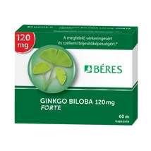 Béres Ginkgo Biloba 120mg Forte Kapszula 60x