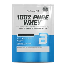 BioTechUSA 100% Pure Whey Tejsavó fehérjepor 28g  Black biscuit