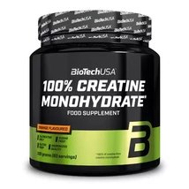 BioTechUSA 100% Creatine Monohydrate 300g narancs