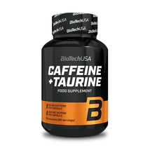 BioTechUSA Caffeine-Taurine 60 kapsz.