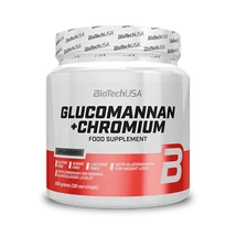 BioTechUSA Glucomannan + Chromium 225g ízesítetlen
