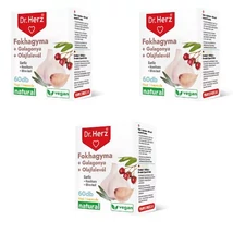 DR Herz Fokhagyma + Galagonya + Olajfalevél 3x60 db kapszula 