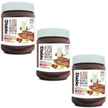 Diablo No Added Sugar Hazelnut Chocolate Spread (hozzáadott cukor nélkül készül csokoládé krém) 3x350 g