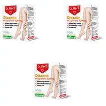 DR Herz Diosmin Hesperidin 500 mg 3x60 db kapszula doboz 