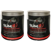 Biocom Slim 40 Meggy ízű italpor 2x360 g