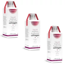 Nutriversum WSHAPE Collagene+Hyaluron+MSM Liquid 3x500ml erdei gyümölcs