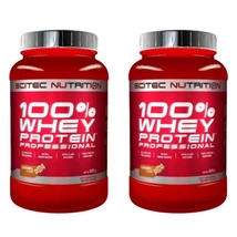 Scitec 100% Whey Protein Professional 2x920g sós karamell
