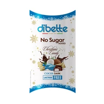 Dibette kókusz ízű krémmel töltött étcsokoládé desszert szaloncukor hozzáadott cukor nélkül laktózmentes 220 g