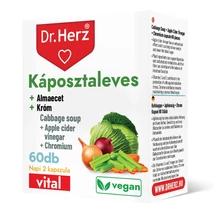 Dr. Herz Káposztaleves+Almaecet+Króm 60 db kapsz.