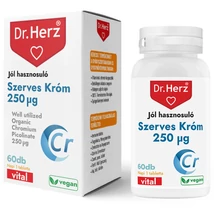 DR Herz Szerves Króm-pikolinát 250 µg 60 db tabletta