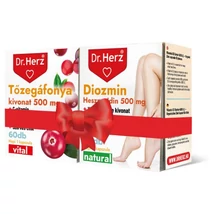 DR Herz AJÁNDÉKCSOMAG 4 étrend-kiegészítővel Almaecet+D3 4000