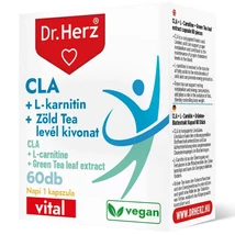 DR Herz CLA + L-karnitin + Zöld tea kivonat 60 db kapszula 