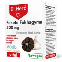 DR Herz Fekete Fokhagyma 60 db kapszula doboz