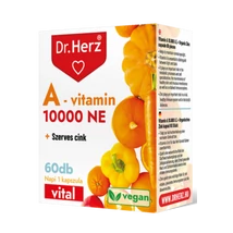DR Herz A-vitamin 10000 NE + Szerves Cink 60 db kapszula doboz 