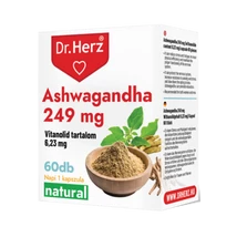 DR Herz Ashwagandha 249 mg 60 db kapszula doboz 