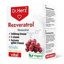 DR Herz Rezveratrol kapszula 60db doboz