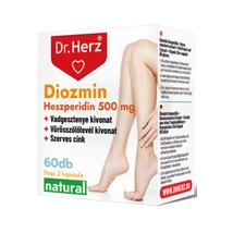 DR Herz Diosmin Hesperidin 500 mg 60 db kapszula doboz 