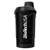 BioTechUSA Keverőpalack Biotech Wave Shaker  600ml fekete-füst