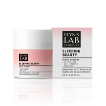 Elyn's Lab Cosmetics Sleeping beauty 0,07% retinal + green tea + Q10 smart aging éjszakai arckrém 50ml