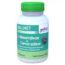 GALLMET Máriatövis + Articsóka 60 kapszula