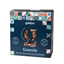 Gabiyo gluténmentes Granola Étcsokoládé-törökmogyoró 275g