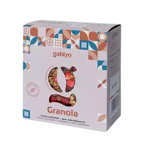 Gabiyo gluténmentes Granola Fehércsokoládé-eper 275g