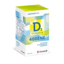 D3-vitamin 4000 NE rágótabletta 90x