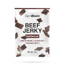 GymBeam Beef Jerky szárított marhahús 50g - barbecue