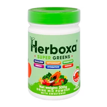 Herboxa® SUPER GREENS 300g őszibarackos jeges tea