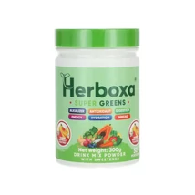 Herboxa® SUPER GREENS 300g banán - málna