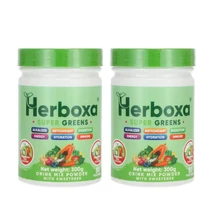 Herboxa® SUPER GREENS 2x300g eper - kiwi