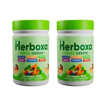 Herboxa® SUPER GREENS 2x300g kókusz - ananász